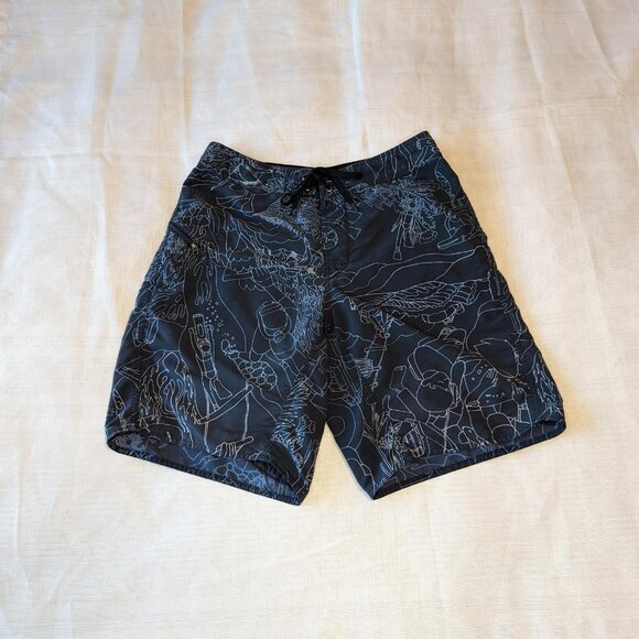 Patagonia‎ Men's Wavefarer II Blue Board Shorts - Picture 1 of 6